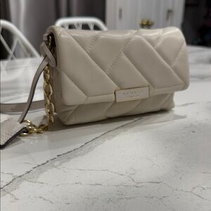 Radley London Quilted LeatherCream Crossbody/Belt Bag